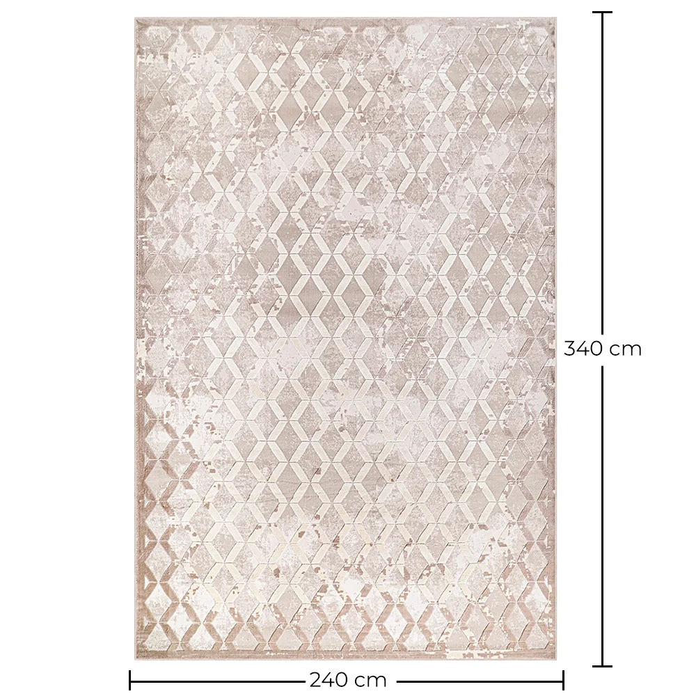 Vintage Oosters Tapijt - (240x340 cm) - Citron image 10