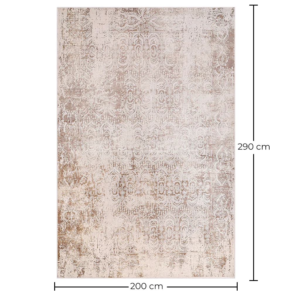 Vintage Oosters Tapijt - (200x290 cm) - Alizarin image 10