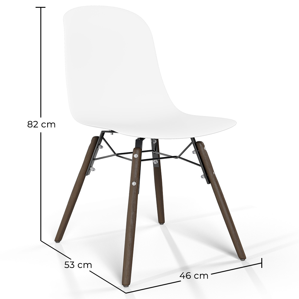 Eetkamerstoel met donkere houten poten – Moderne stijl en functionaliteit - Broly image 10