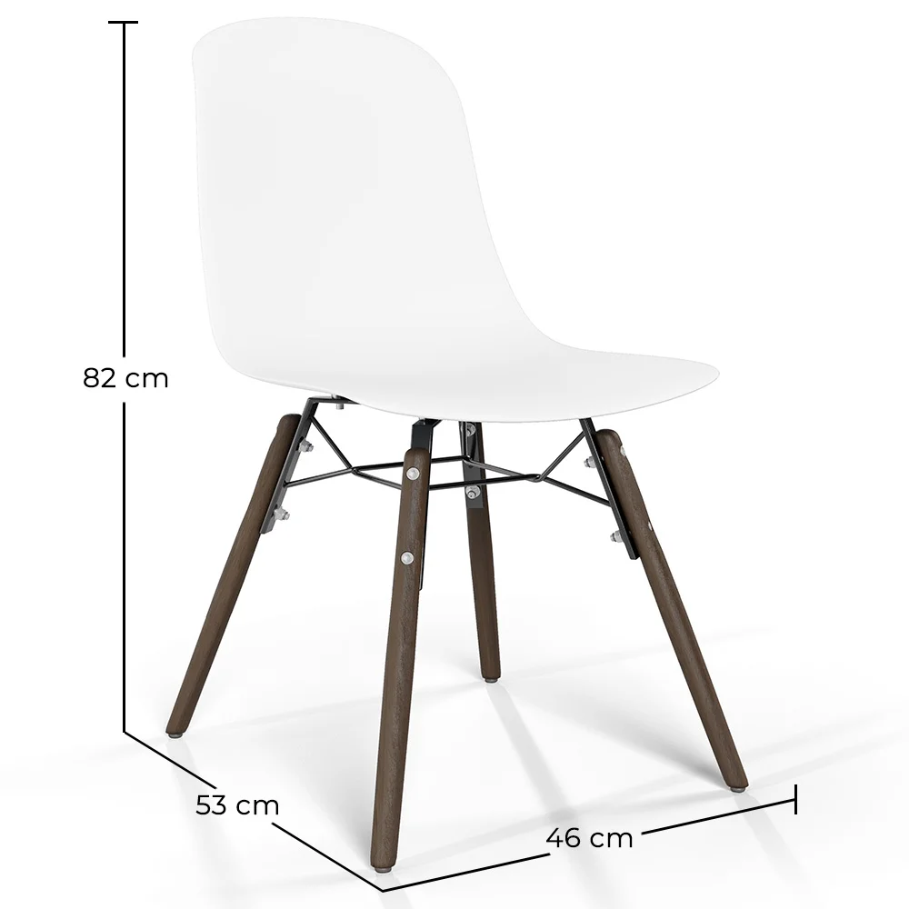 Eetkamerstoel met donkere houten poten – Moderne stijl en functionaliteit - Broly image 10
