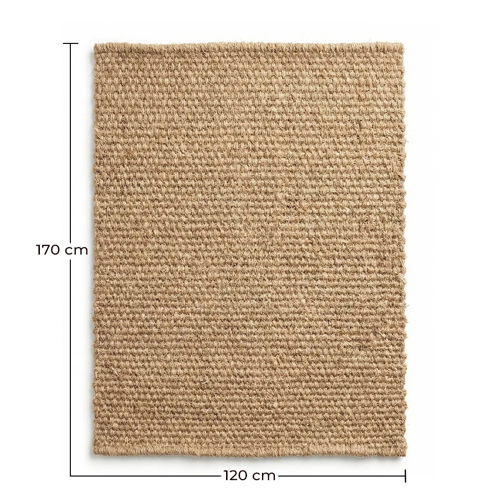 Vloerkleed Natuurlijke Kokosvezel 170x120 cm – Binnen- & Buiten Gebruik – Mahou image 10