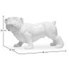 Decoratief sculptuur ontwerp Bulldog hars image 7