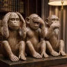 Decoratiefiguurtje Apen - Apen - Sapiens image 7