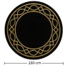 Ronde Design Wol Vloerkleed - 230cm - Etny image 7