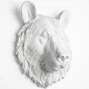 Wanddecoratie - Witte Berenkop - Uka image 7