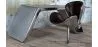 Fauteuil met armleggers - Aviator Stijl - Bekleed in Leder - Via image 7