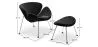 Design Fauteuil met Voetenbankje - Bekleed - Chunk image 7