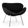 Design Fauteuil met Voetenbankje - Bekleed - Chunk image 7