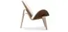Scandinavisch design fauteuil - Leren bekleding - Lucy image 7