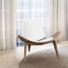 Scandinavisch design fauteuil - Leren bekleding - Lucy image 7