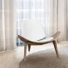 Scandinavisch design fauteuil - Leren bekleding - Lucy image 7