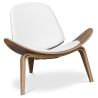 Scandinavisch design fauteuil - Leren bekleding - Lucy image 7