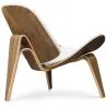 Scandinavisch design fauteuil - Leren bekleding - Lucy image 7