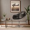 Fauteuil met Armleggers - Aviator Stijl - Leder - Tulip image 7
