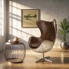 Fauteuil met Armleggers - Aviator Stijl - Leder en Metaal - Cocoon image 7
