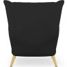 Fauteuil met voetenbankje - bekleding - Grizzly image 7