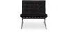 Design Fauteuil met Voetenbankje - Gestoffeerd in Kunstleer - Town image 7