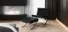 Design Fauteuil met Voetenbankje - Gestoffeerd in Kunstleer - Town image 7