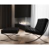 Design Fauteuil met Voetenbankje - Gestoffeerd in Kunstleer - Town image 7