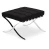 Design Fauteuil met Voetenbankje - Gestoffeerd in Kunstleer - Town image 7