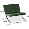 Design Fauteuil - Gestoffeerd in kunstleer - Town image 7