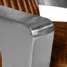 Fauteuil met armleggers - Bekleed in leer - Lounge image 7
