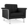 Fauteuil met armleggers - Gestoffeerd in kunstleer - Town image 7