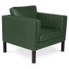 Fauteuil met armleuning - Gestoffeerd in kunstleer - Betzalel image 7