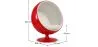 Bola Design Fauteuil - Gestoffeerd in kunstleer - Baller image 7