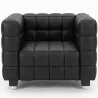 Fauteuil Bekleed in Vegan Leer Gewatteerd - Nubus image 7