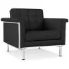 Fauteuil met armleggers - Gestoffeerd in leer - Town image 7