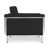 Fauteuil met armleggers - Gestoffeerd in leer - Town image 7