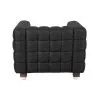 Fauteuil met voetenbankje - Gestoffeerd in leer - Nubus image 7