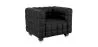 Fauteuil met voetenbankje - Gestoffeerd in leer - Nubus image 7