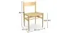 Houten Eetkamerstoel - Retro Design - Cawi image 7