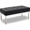 Design Bank - 2 zits - Bekleed met leer - Konel image 7