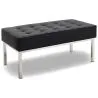 Design Bank - 2 zits - Bekleed met leer - Konel image 7