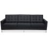 Sofa gestoffeerd in leder - 3 zits - Konel image 7