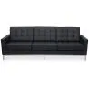 Sofa gestoffeerd in leder - 3 zits - Konel image 7