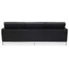 Sofa gestoffeerd in leder - 3 zits - Konel image 7