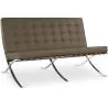 Leder Gestoffeerde Sofa - 2 zits - Stad image 7