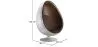 Egg Design Fauteuil - Aviator Stijl - Gestoffeerd in Kunstleer - Eny image 7