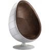 Egg Design Fauteuil - Aviator Stijl - Gestoffeerd in Kunstleer - Eny image 7