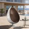 Egg Design Fauteuil - Aviator Stijl - Gestoffeerd in Kunstleer - Eny image 7