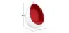 Hangstoel Egg Design - Bekleed met stof - Eny image 7