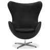 Fauteuil met armleuningen - Bekleed met lakleer - Egg Design - Brave - Eny image 7