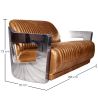 Lederen Gestoffeerde Sofa - 2 zits - Churchill image 7