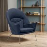 Fauteuil met armleuningen - Bekleed stof - Oculus image 7