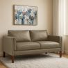 Leder Gestoffeerde Sofa - 2 zits - Mordecai image 7