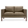 Leder Gestoffeerde Sofa - 2 zits - Mordecai image 7